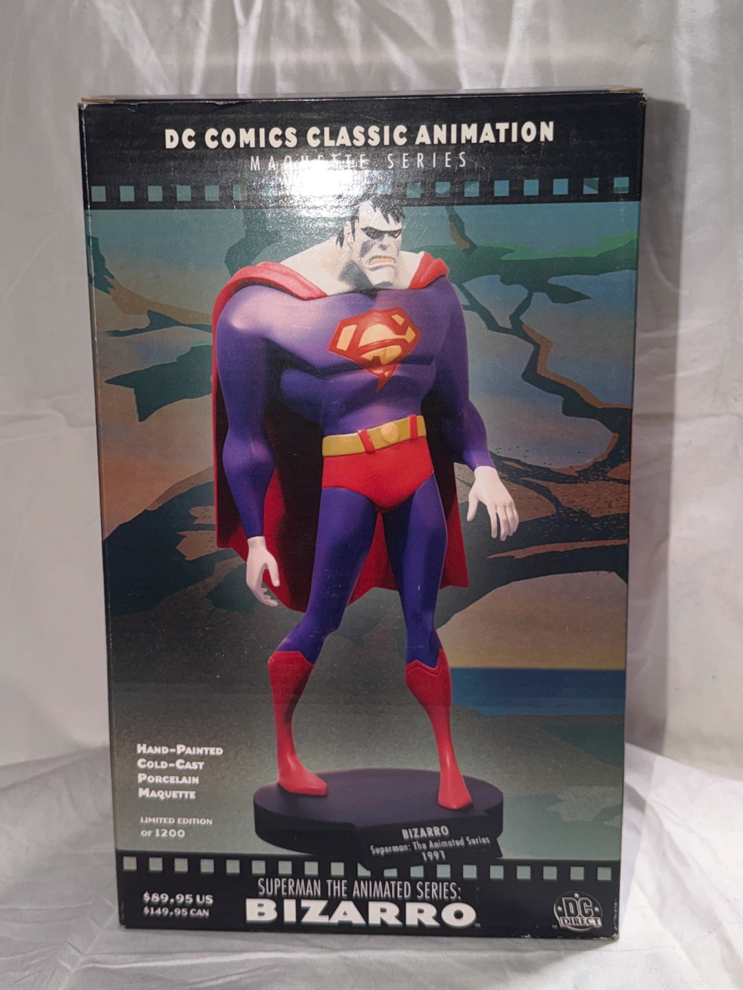 Buzzaro Superman DC Comics Animation Maquette - photo 2