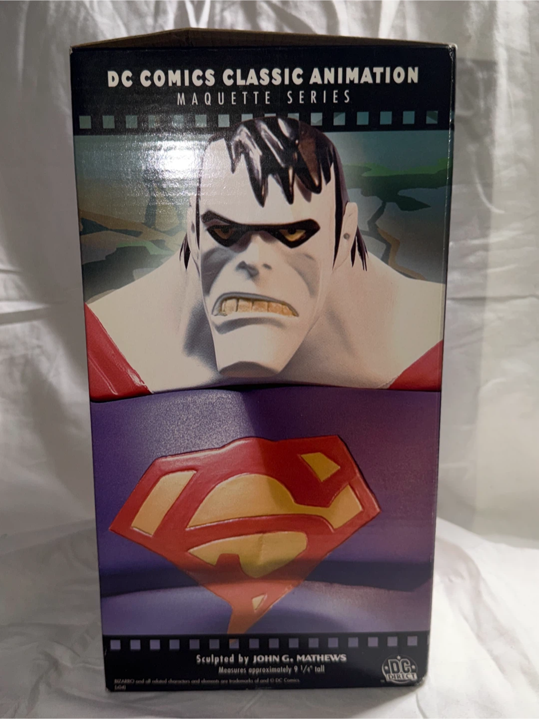 Buzzaro Superman DC Comics Animation Maquette - photo 3