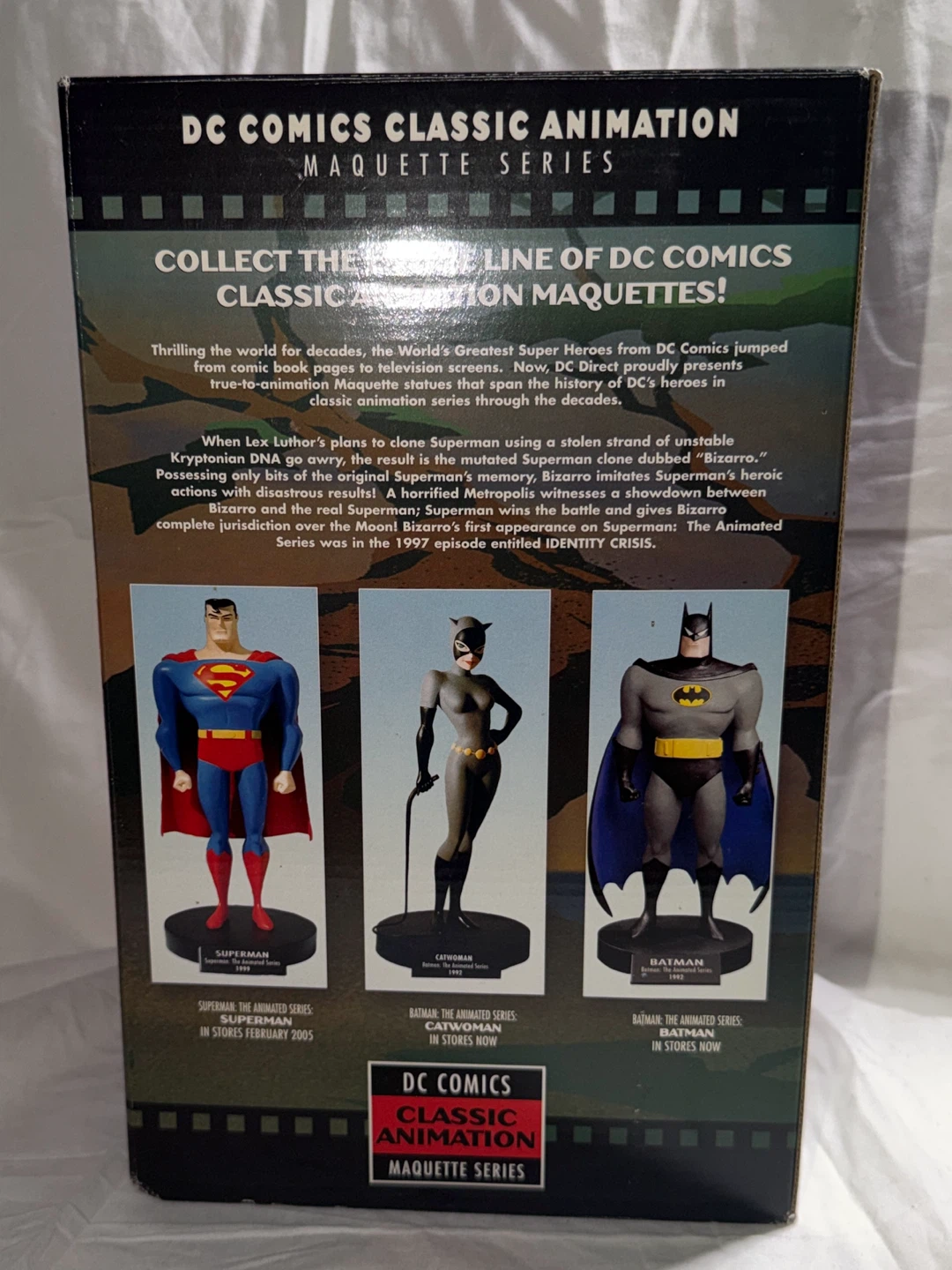 Buzzaro Superman DC Comics Animation Maquette - photo 4