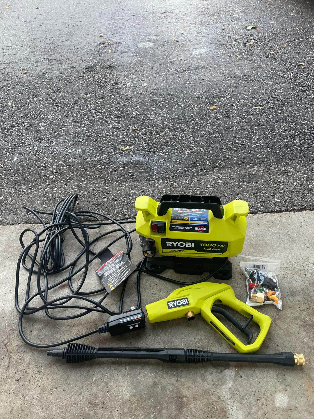 Pressure Washer + Attachments & Equipment For Rent
