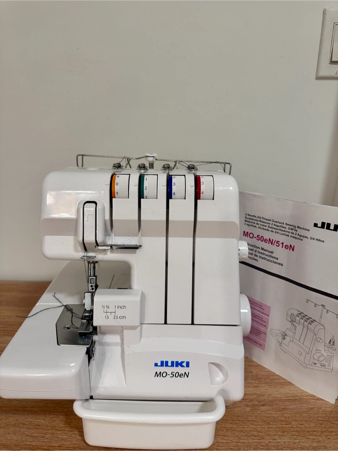 Juki MO-50eN 2/3/4-Thread Serger Overlock Sewing Machine