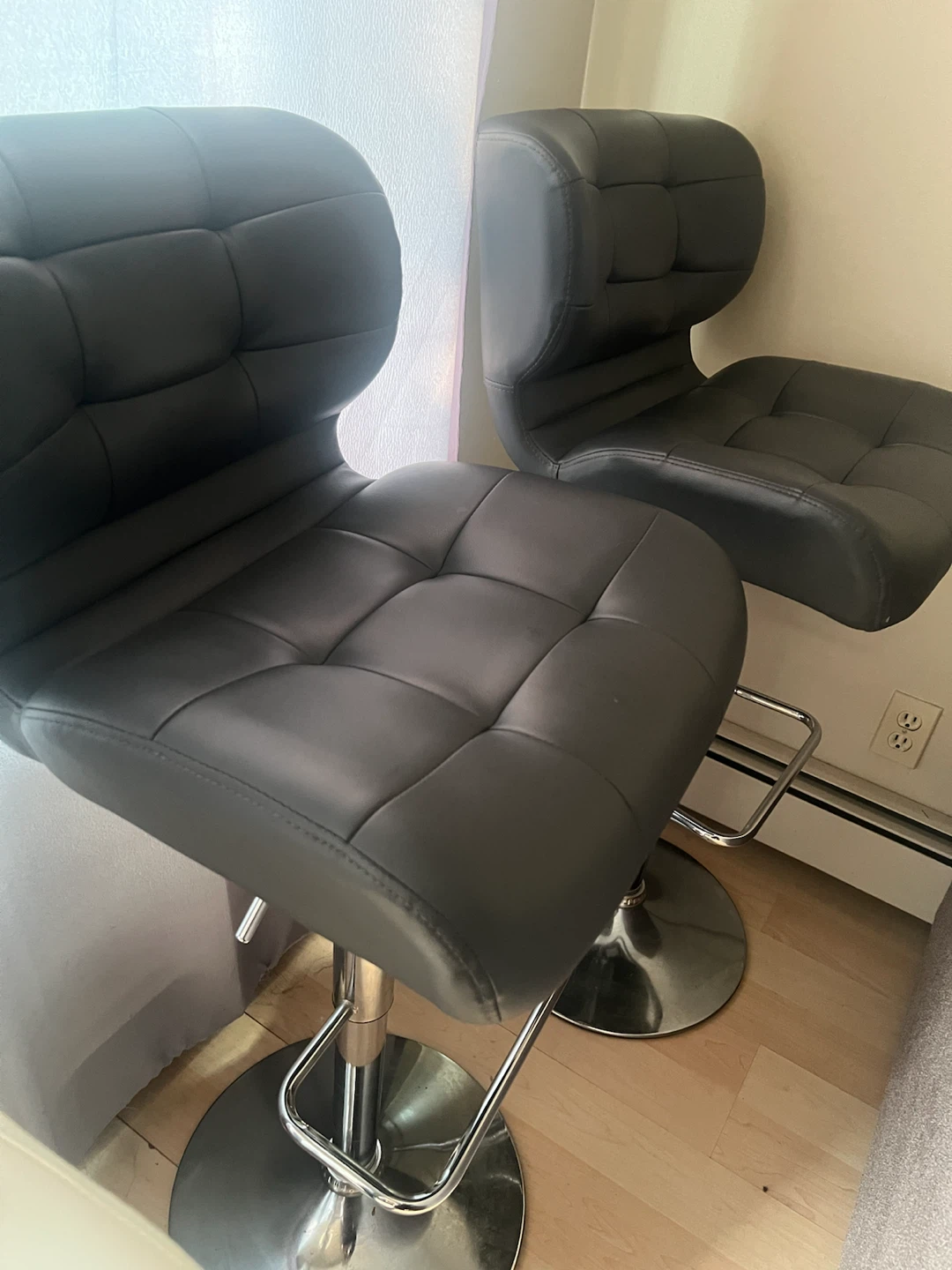 Adjustable Swivel Bar Stools (Set of 2) - photo 3