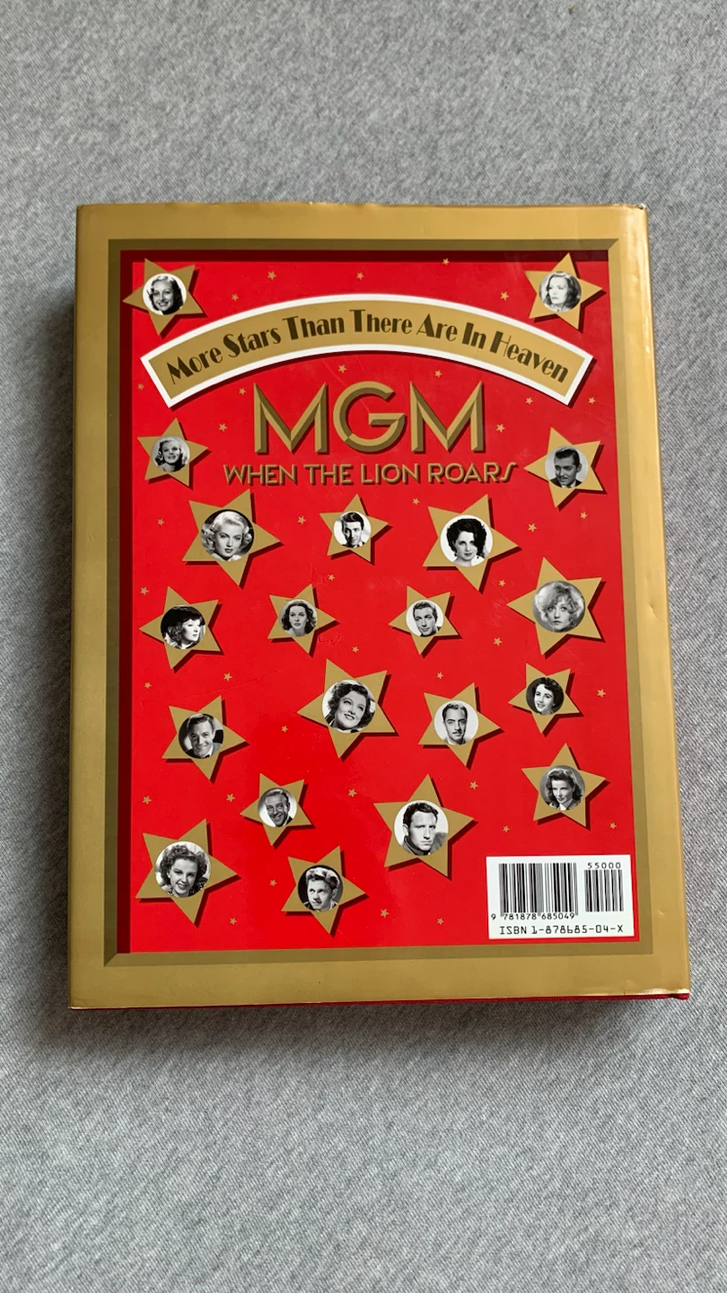 MGM: When The Lion Roars by Peter Hay Book ~ First Edition - photo 2
