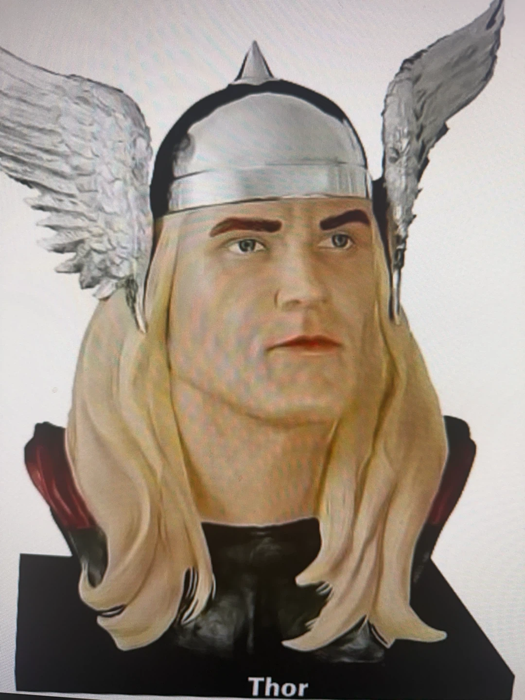Marvel Thor Mini Head Bust Alex Ross