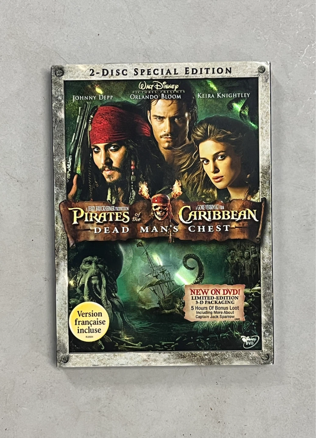 Pirates of the Caribbean: Dead Man's Chest Special Edition DVD