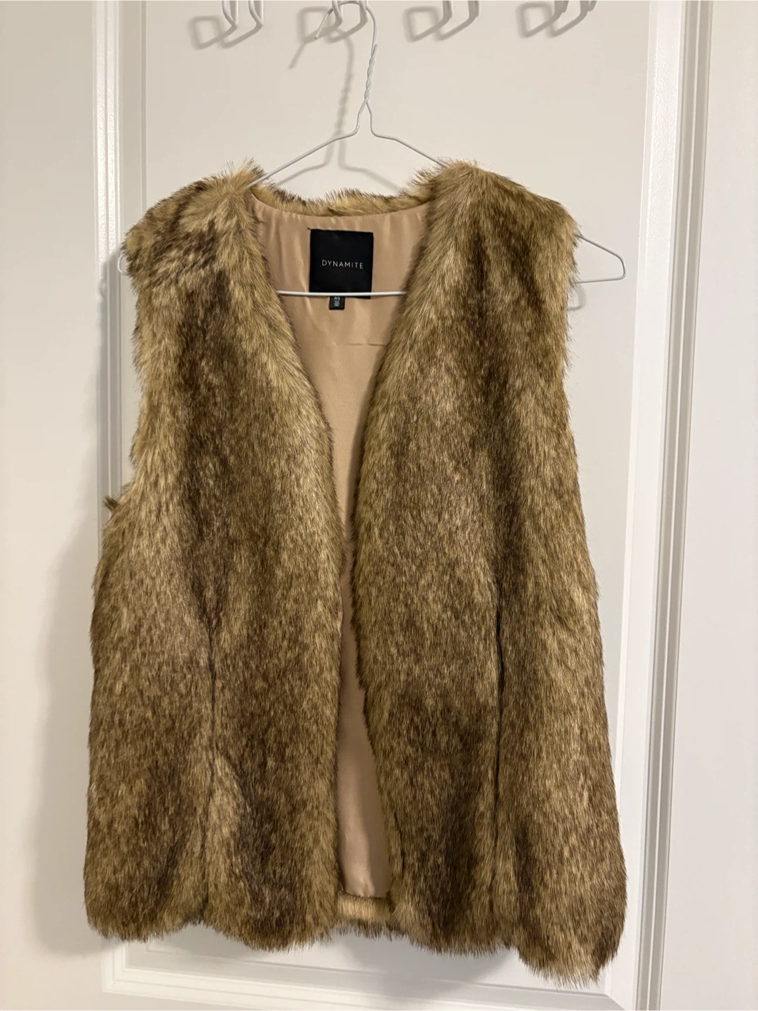 Dynamite Faux Fur Vest