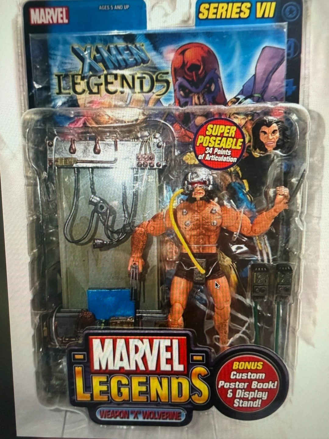 Marvel Legends Weapon X Wolverine Action Figure