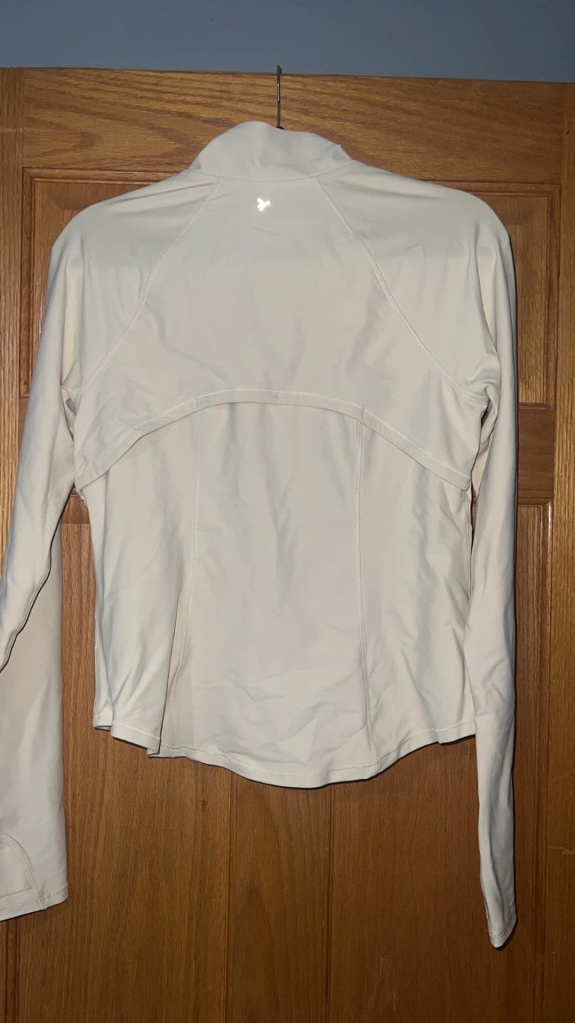 Old Navy Active Jacket Beige Zip Up- size medium - photo 3
