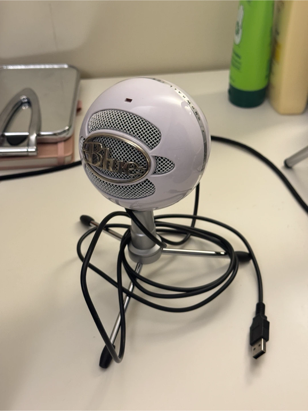 Moving Sale- Blue Snowball iCE USB Microphone - White - photo 2