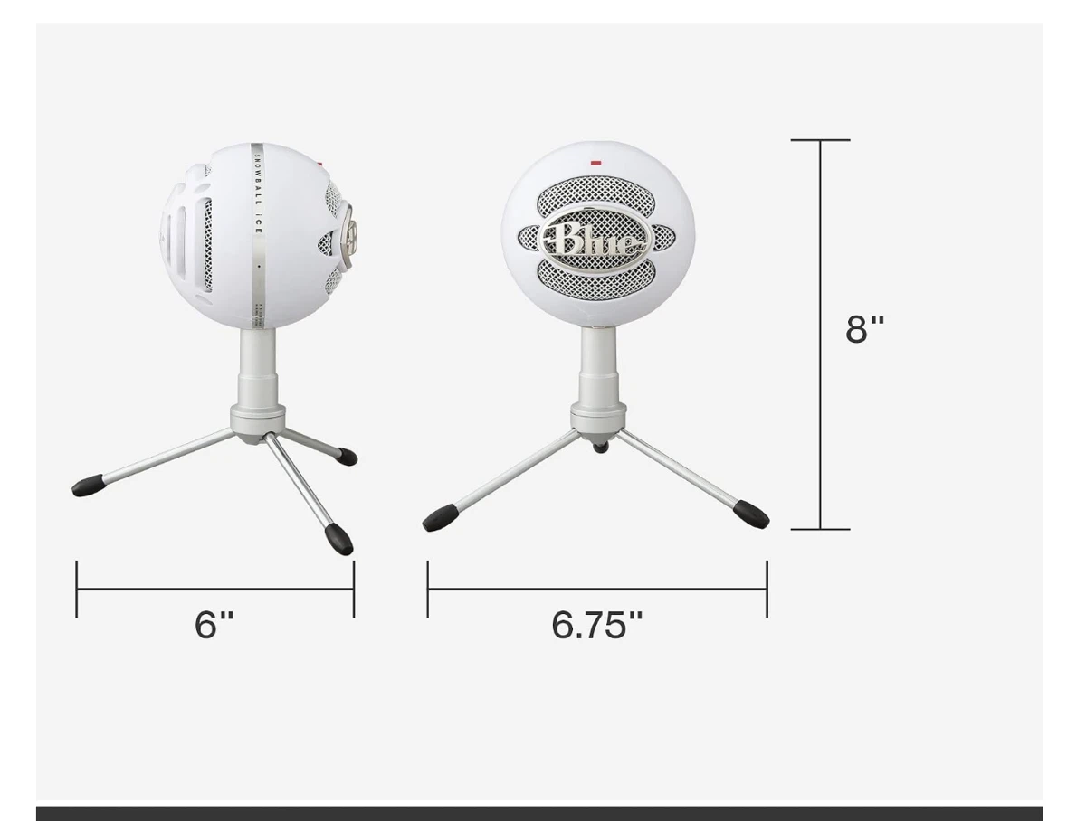 Moving Sale- Blue Snowball iCE USB Microphone - White - photo 3
