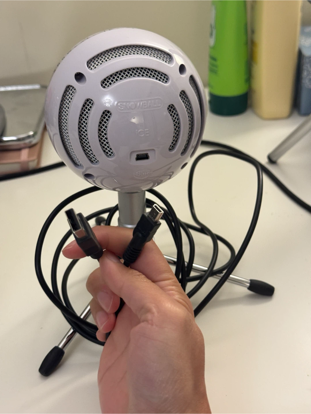 Moving Sale- Blue Snowball iCE USB Microphone - White - photo 5