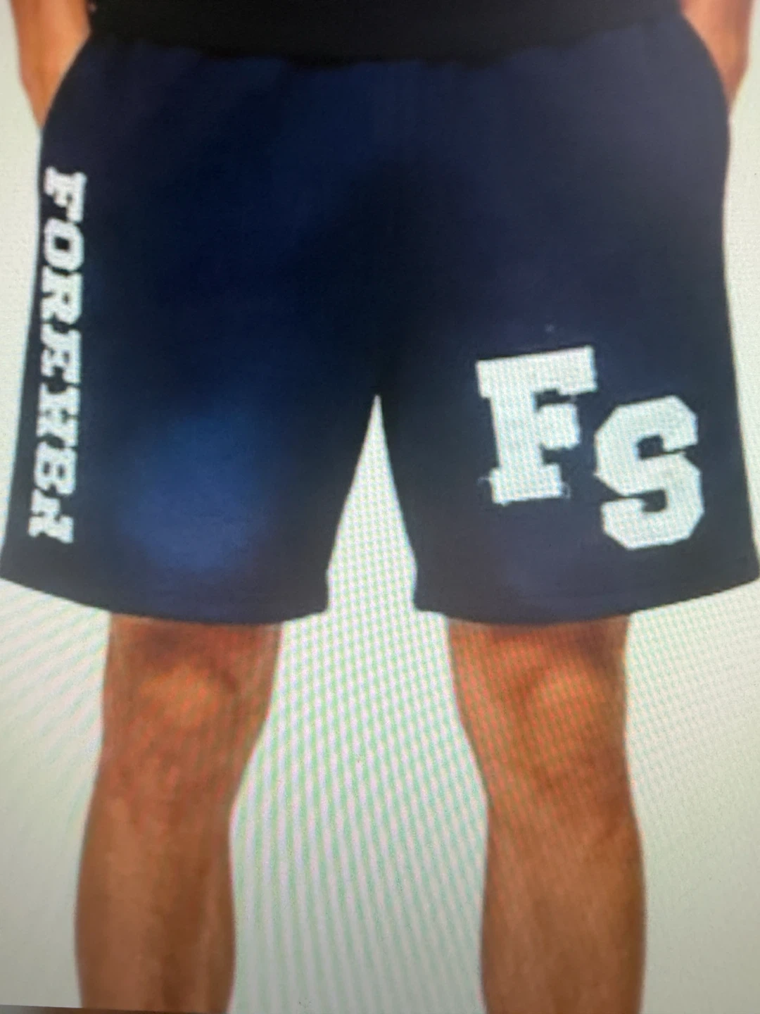 Navy FS "FOREVER" "SITUATED" Shorts