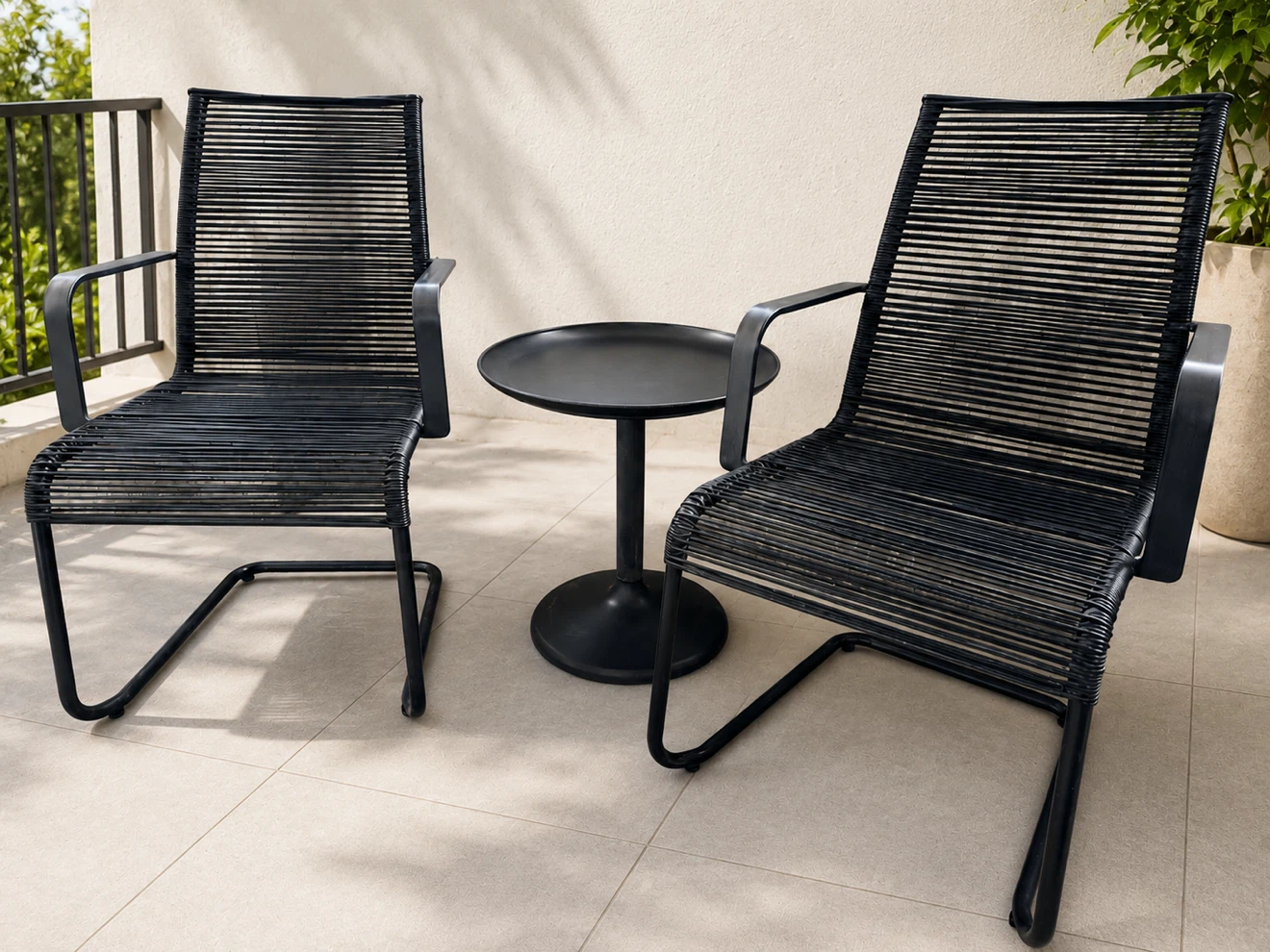 IKEA Outdoor Patio Set – Table & 2 Chairs
