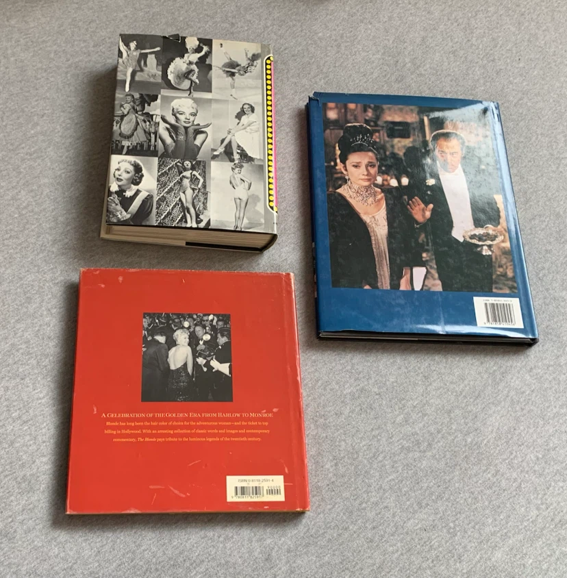 Lot of 3 Movie Buff Books: Fox, Blonde & Warner - photo 2