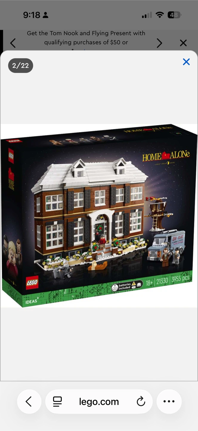 LEGO Ideas Home Alone House (21330)