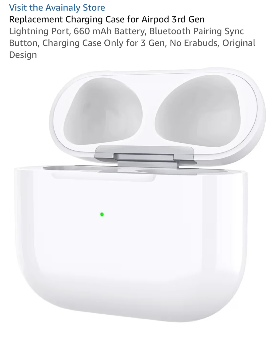Replacement Charging Case for Airpod 3rd Gen - photo 5