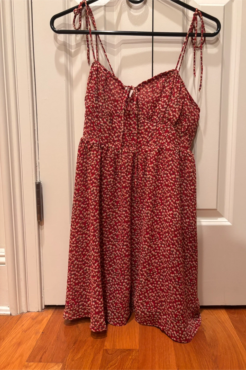 Floral Smocked Mini Dress Brand New