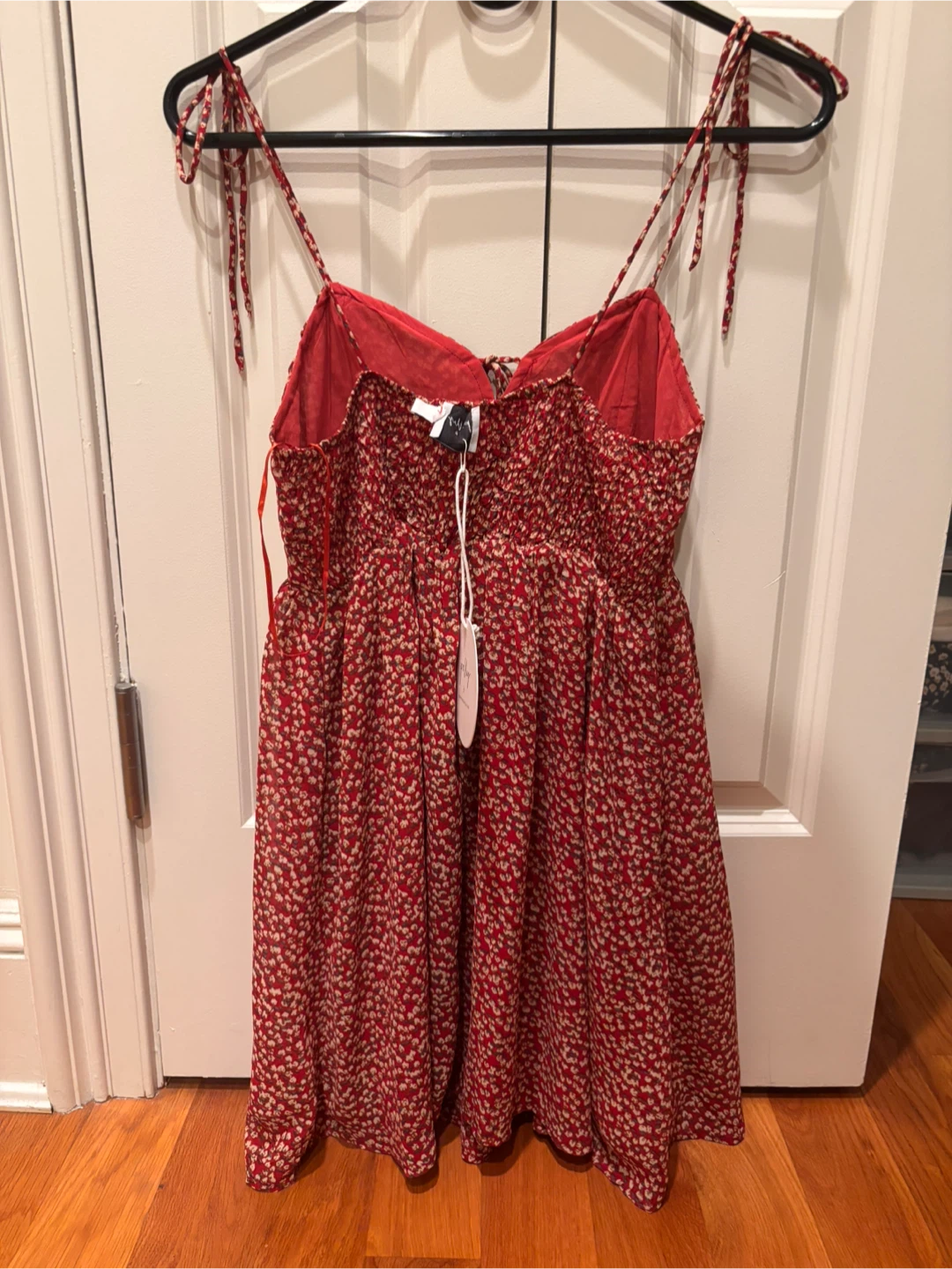Floral Smocked Mini Dress Brand New - photo 2