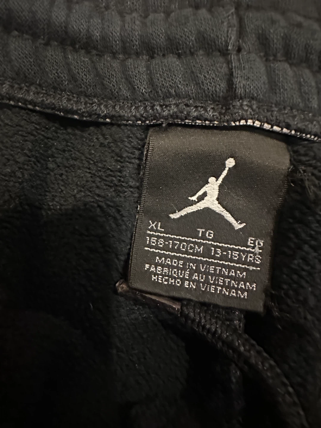 Jordan Sweatpants Black Youth XL - photo 3