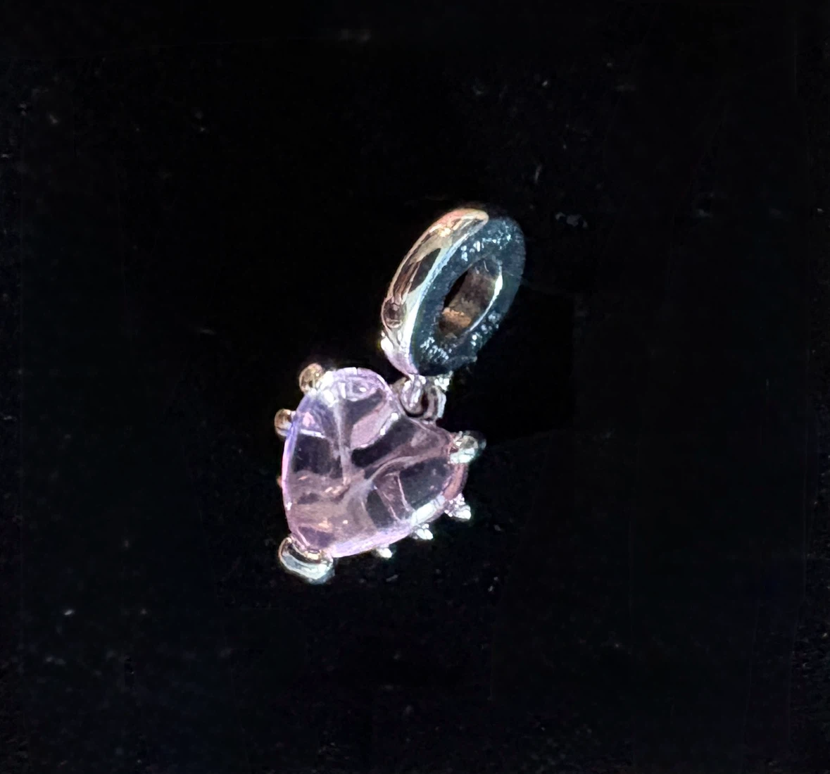 Pandora Pink Family Tree & Heart Dangle Charm - photo 3