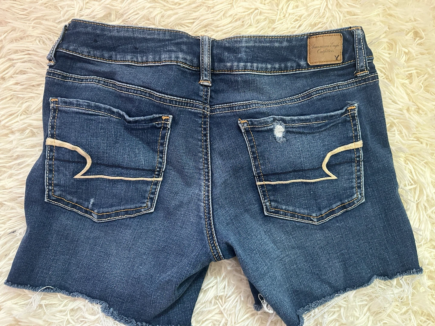 American Eagle Denim Jean Shorts Size 8 - photo 2