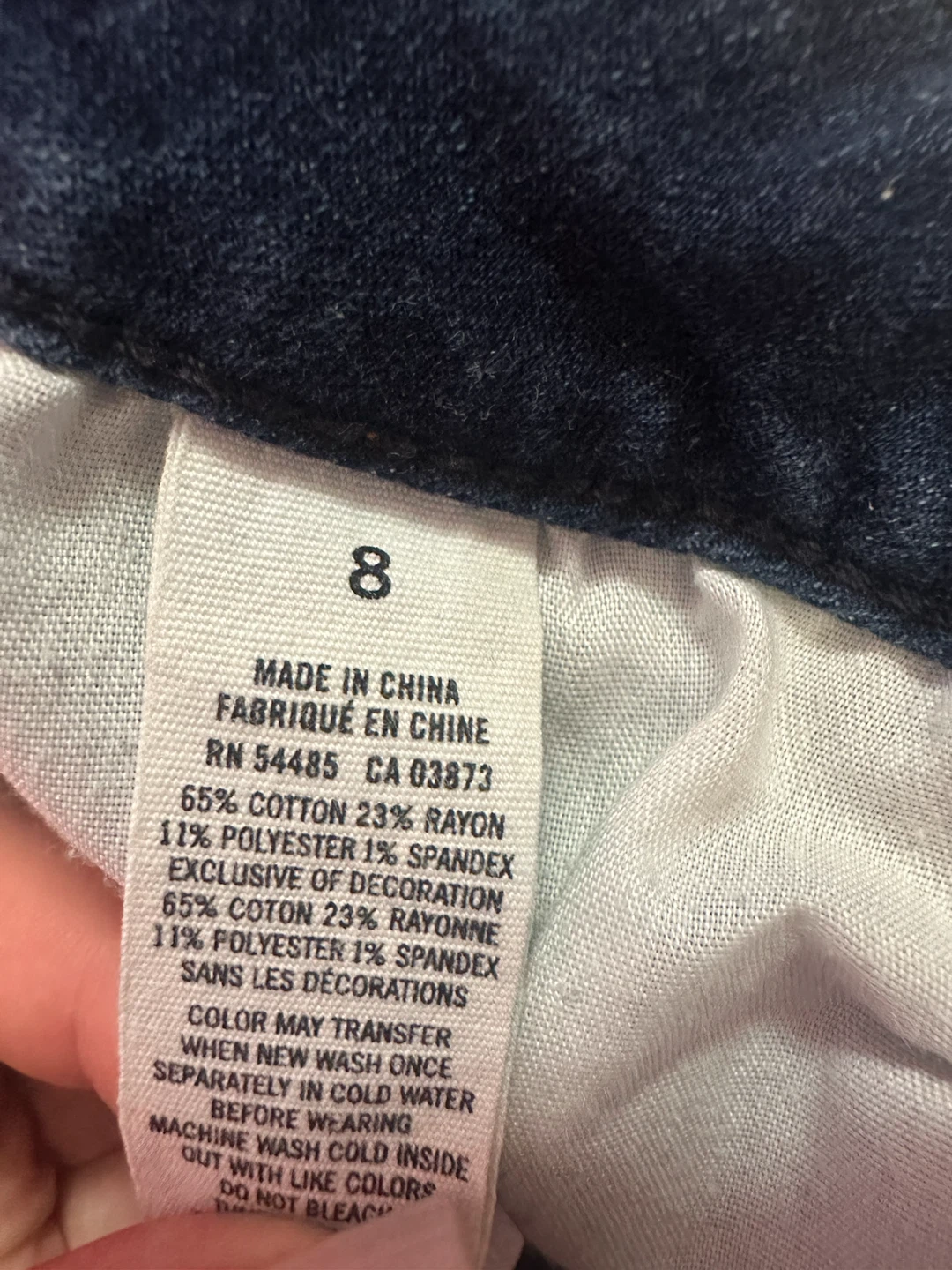 American Eagle Denim Jean Shorts Size 8 - photo 3