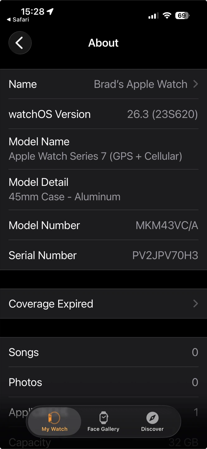 Apple Watch Series 7 GPS + Cellular 45mm Aluminum - photo 3