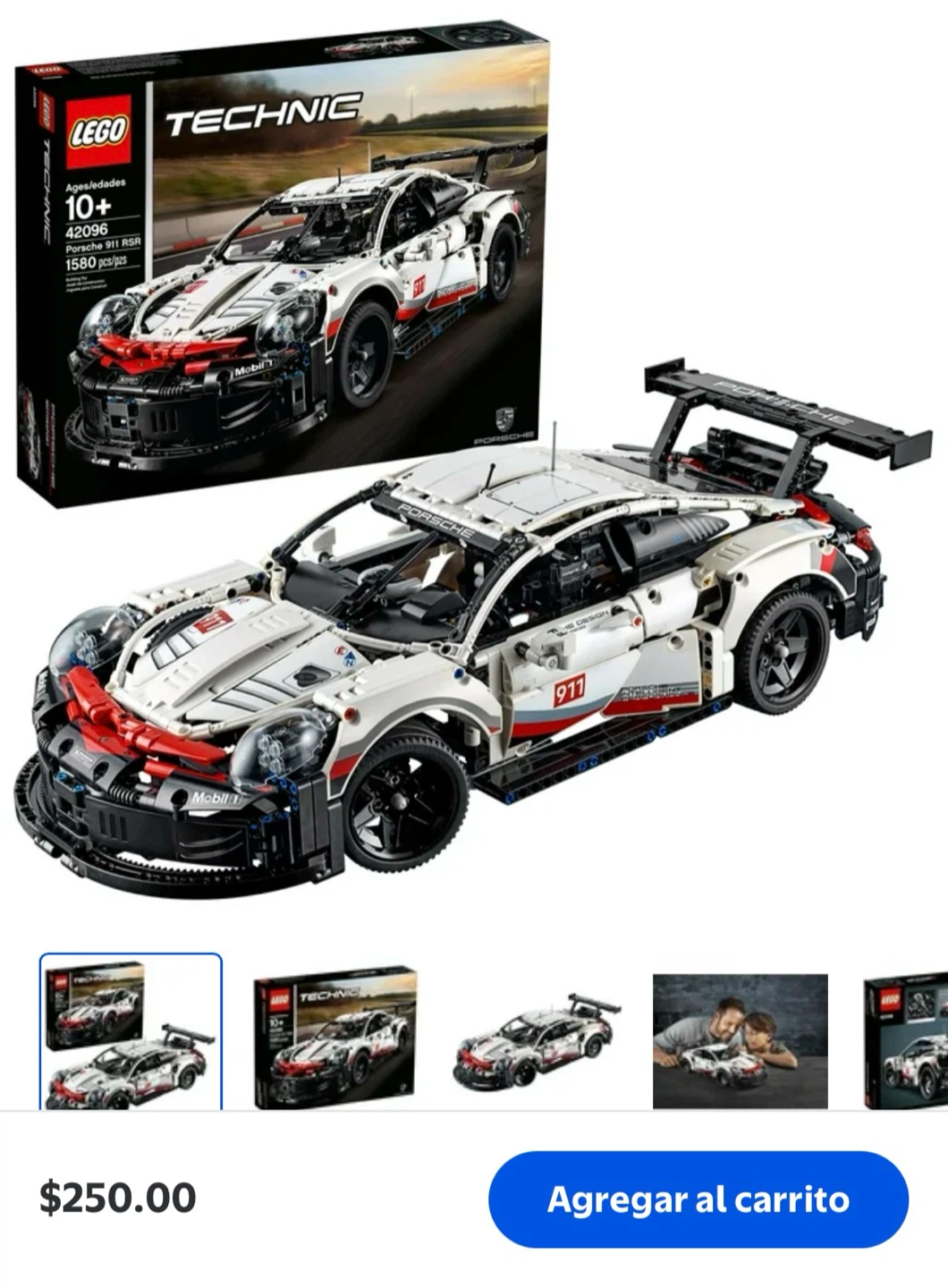 🏎️ LEGO Technic Porsche 911 RSR – Brand New, Unassembled - photo 4