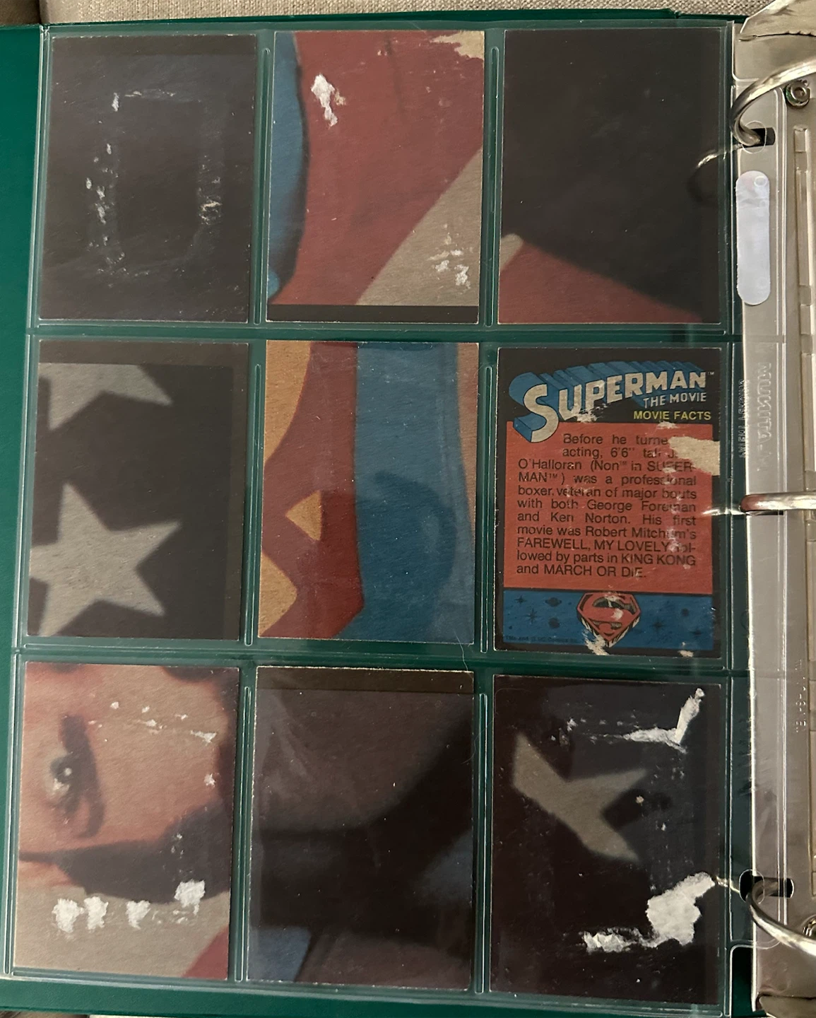 1978 Topps Superman The Movie Trading Cards - photo 2