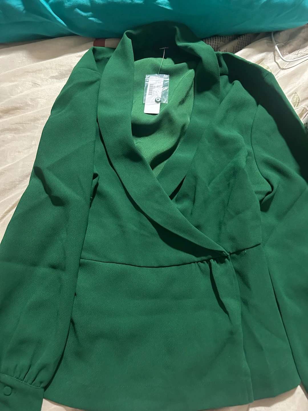 J. Crew Emerald Green Blazer Size 12P