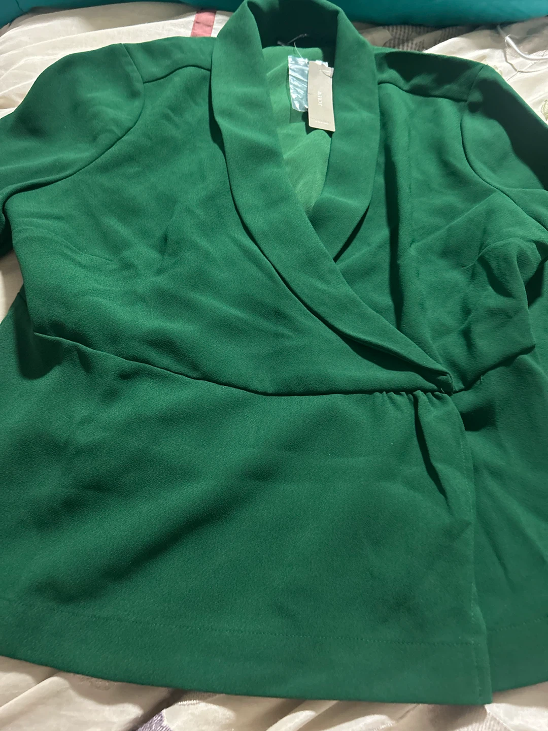 J. Crew Emerald Green Blazer Size 12P - photo 5