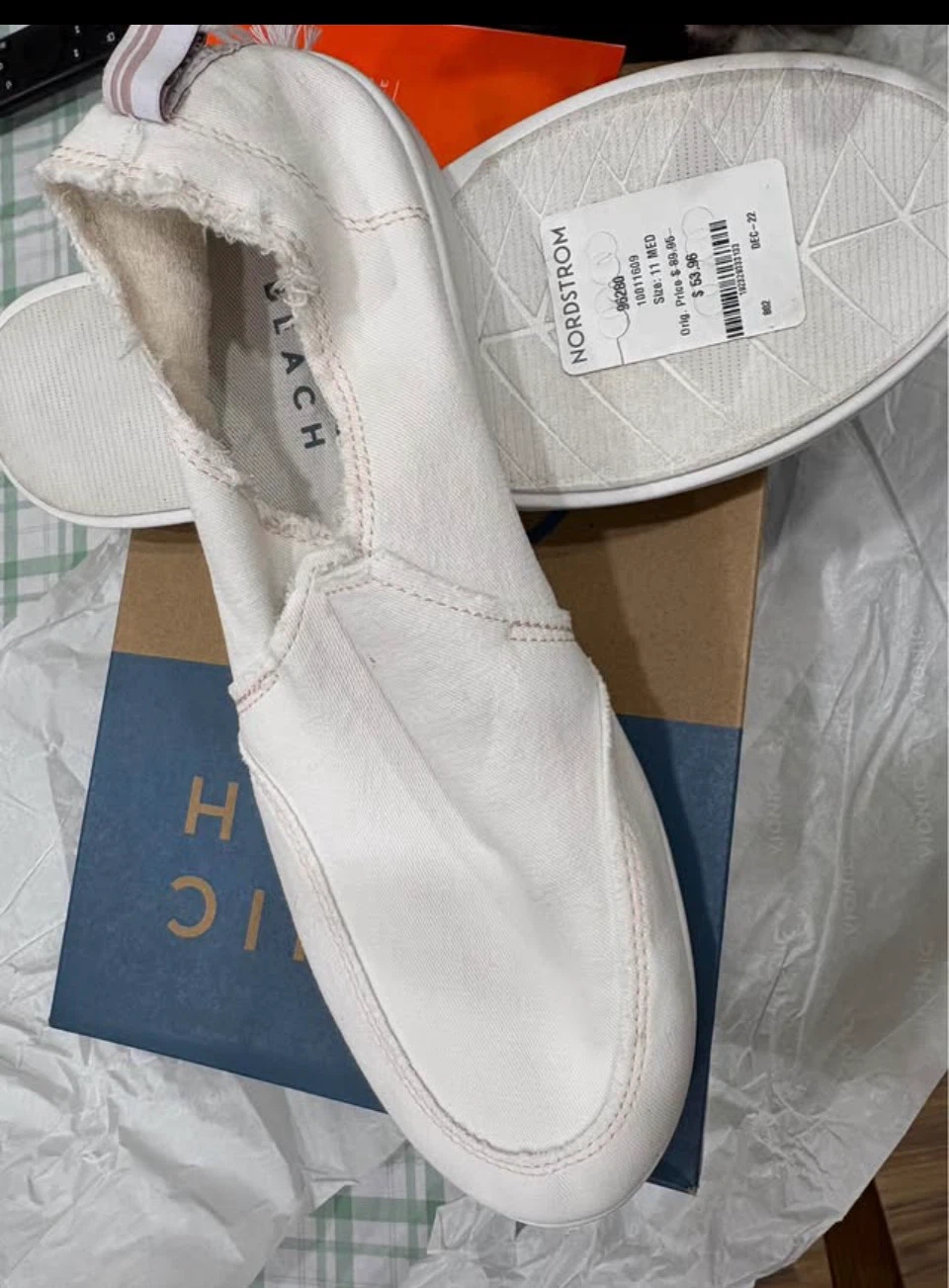 Vionic Beach White Canvas Slip-On Sneakers - photo 2