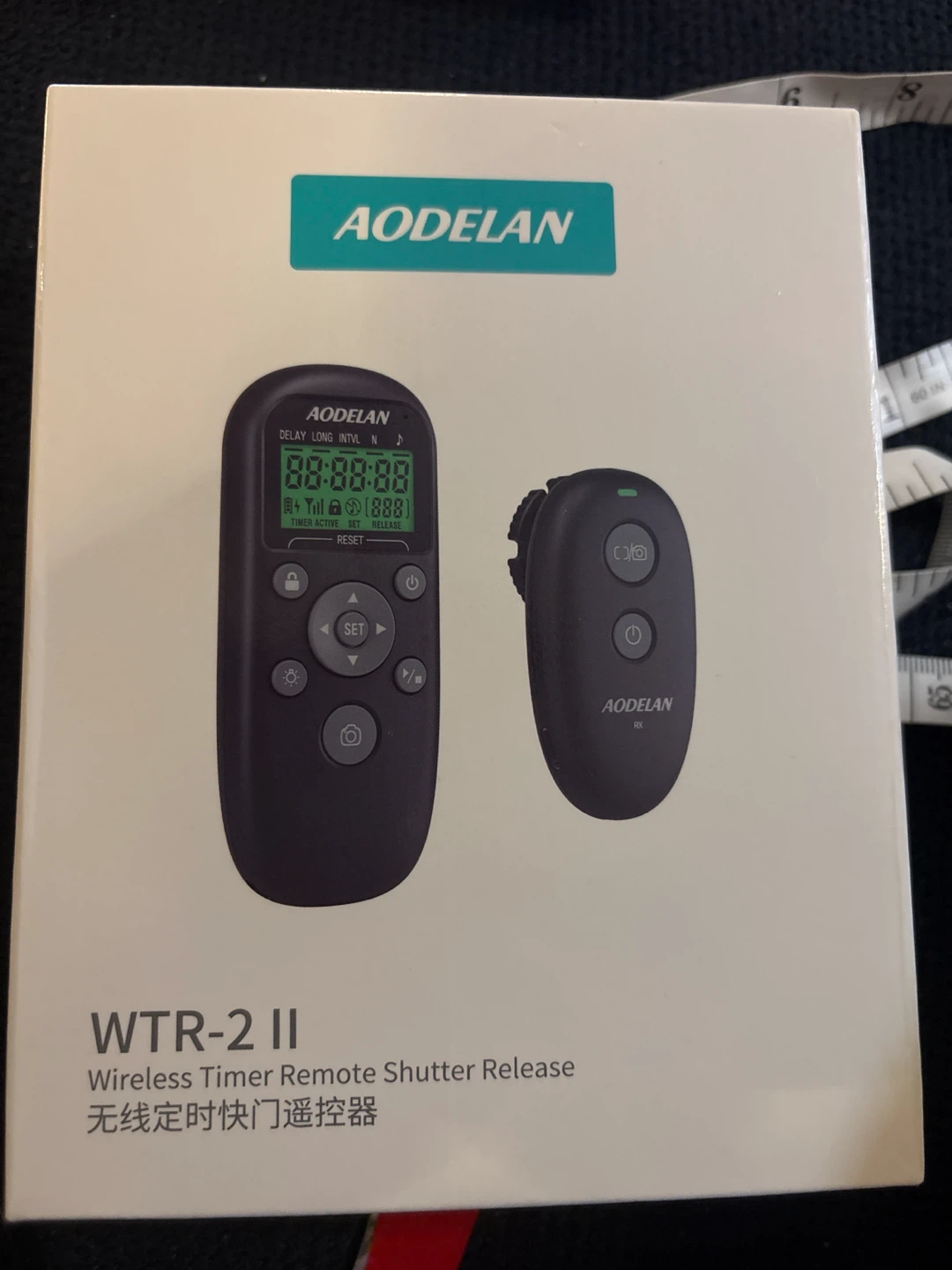 Aodelan WTR-2 II Wireless Timer Remote Shutter Release - photo 2