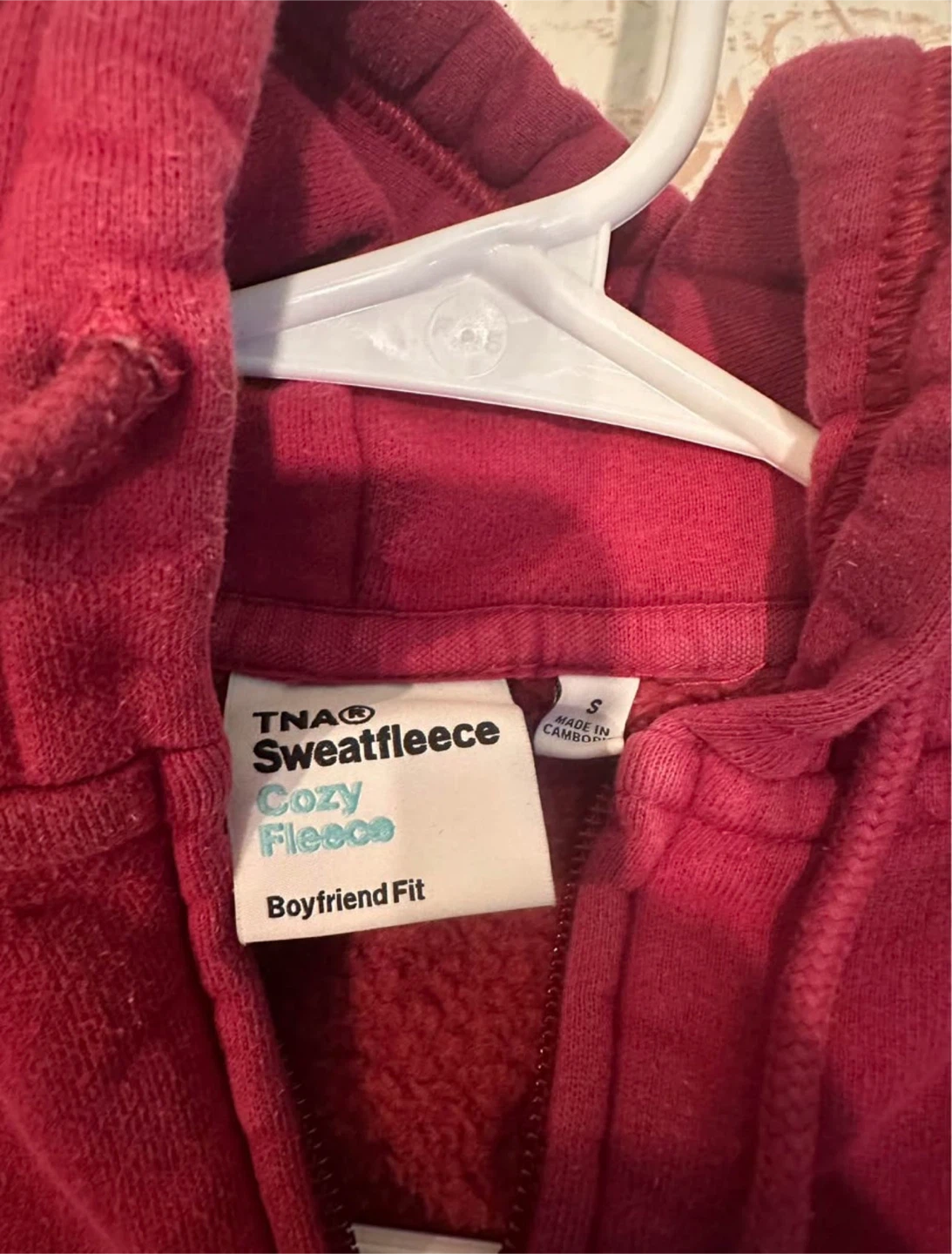 TNA Sweatfleece Boyfriend Fit Hoodie and Sweatpants Set - photo 2