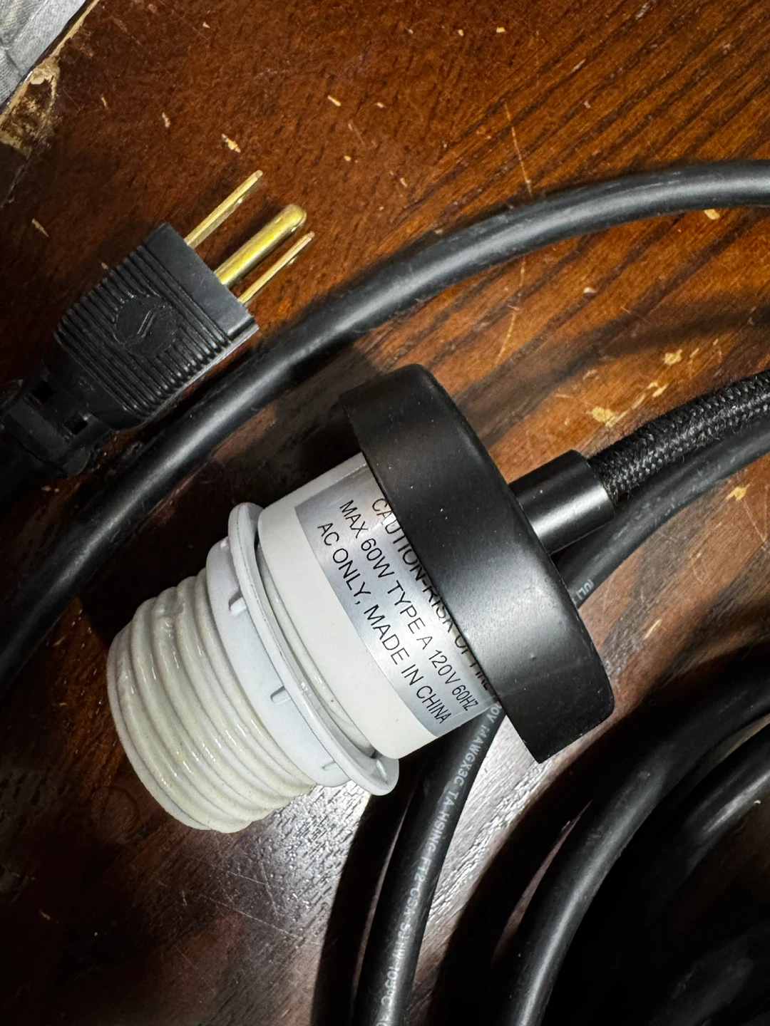 Light Fixture Pendant Cord - photo 2
