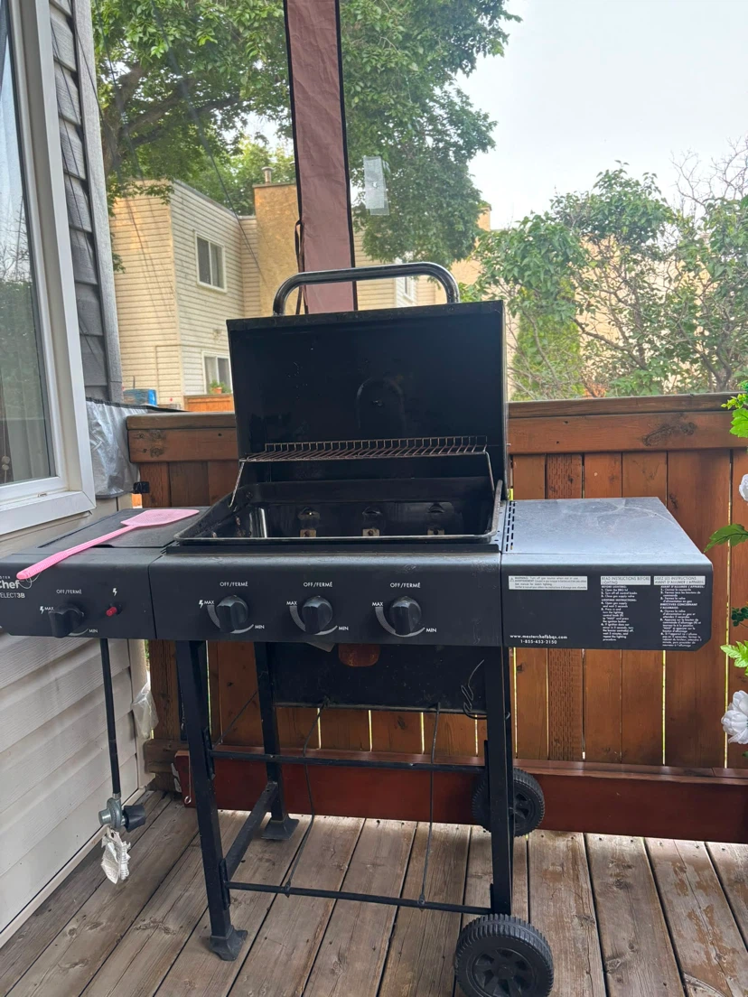 Master Chef Select 3-Burner BBQ Grill - photo 2
