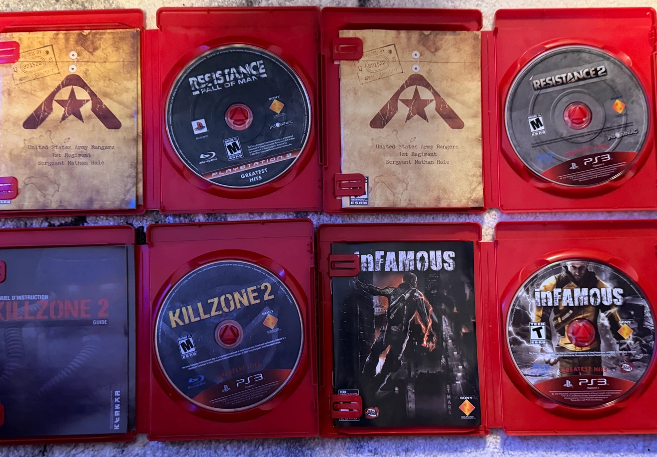 PlayStation 3 Games: Resistance, Killzone, Infamous - photo 3