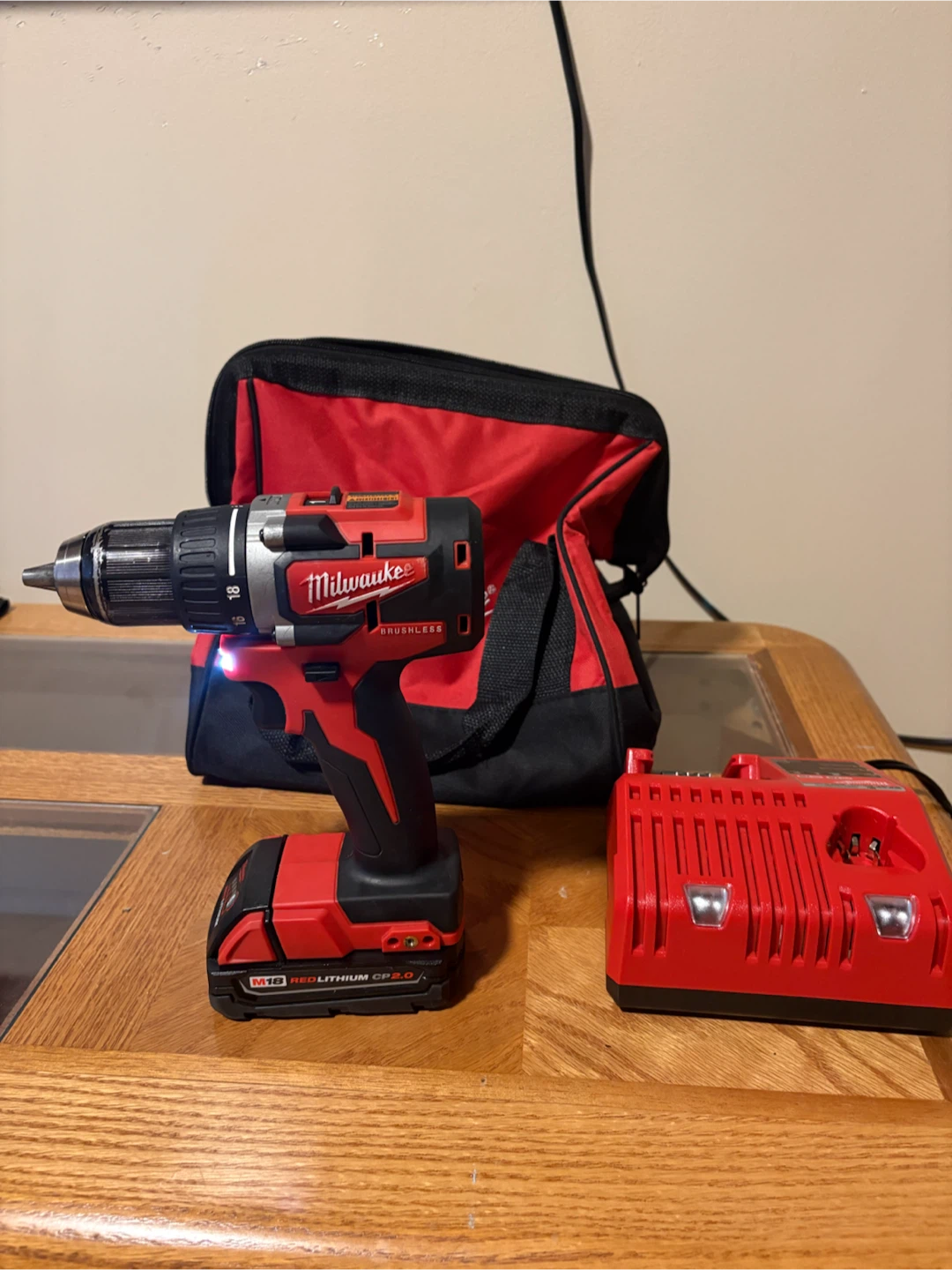 Milwaukee M18 Cordless Brushless Drill/Driver Kit with Bag - photo 5