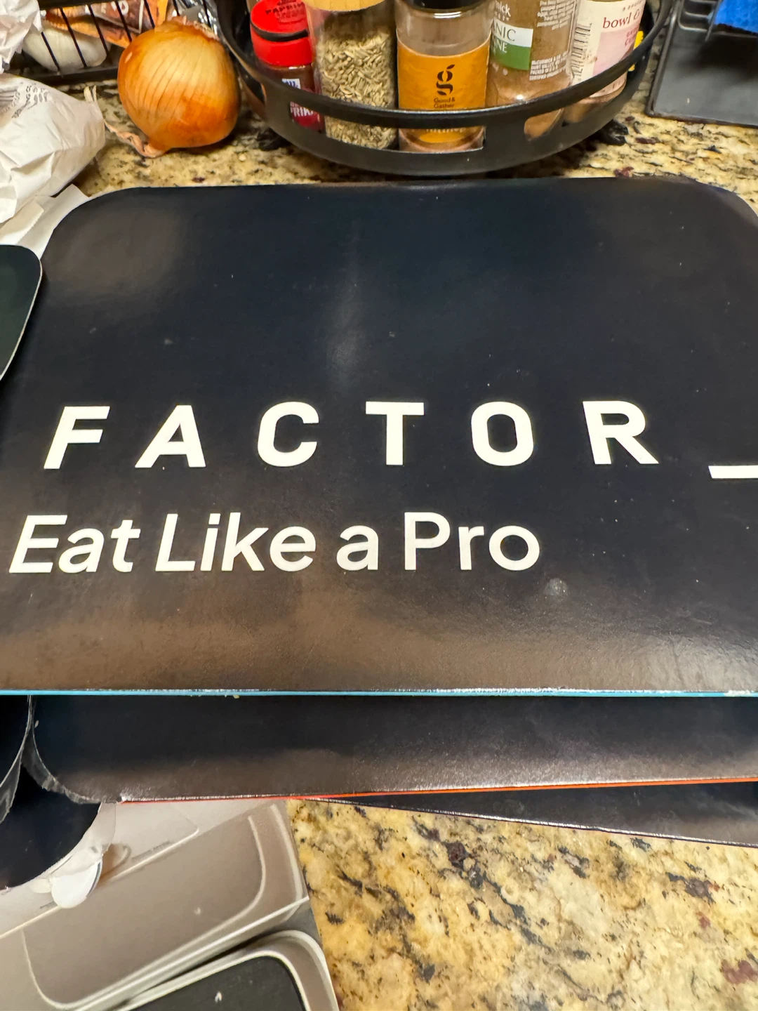 6 meals from Factor meal kit company