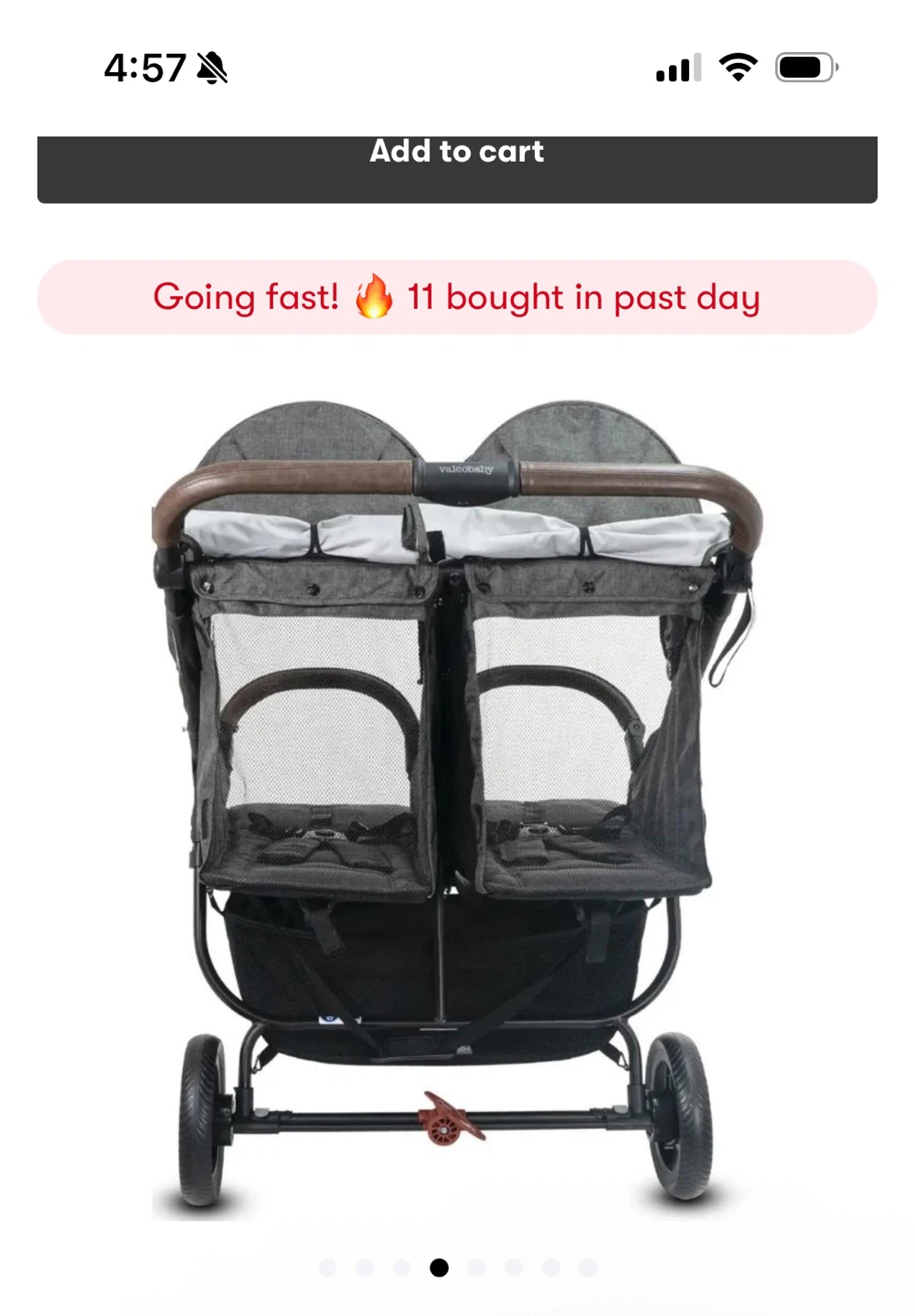 Valcobaby Twin Stroller/ Double - photo 3