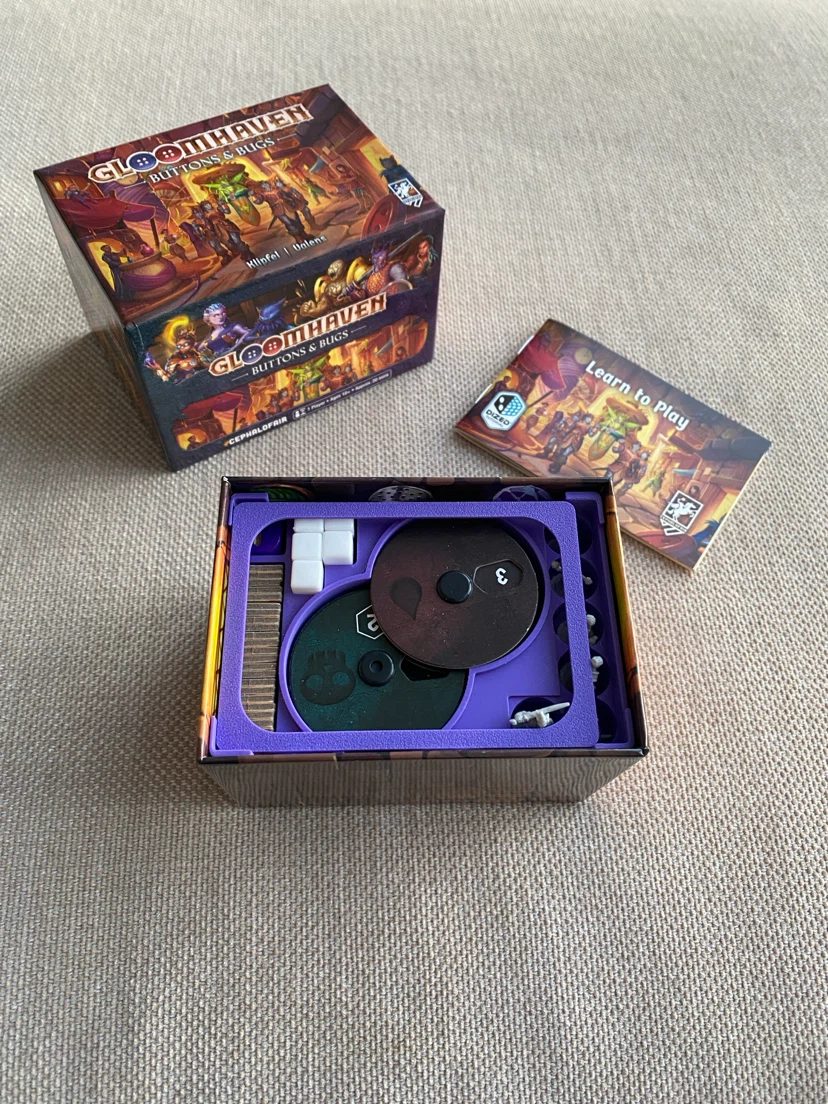 Gloomhaven Button & Bugs Game + Insert - photo 4
