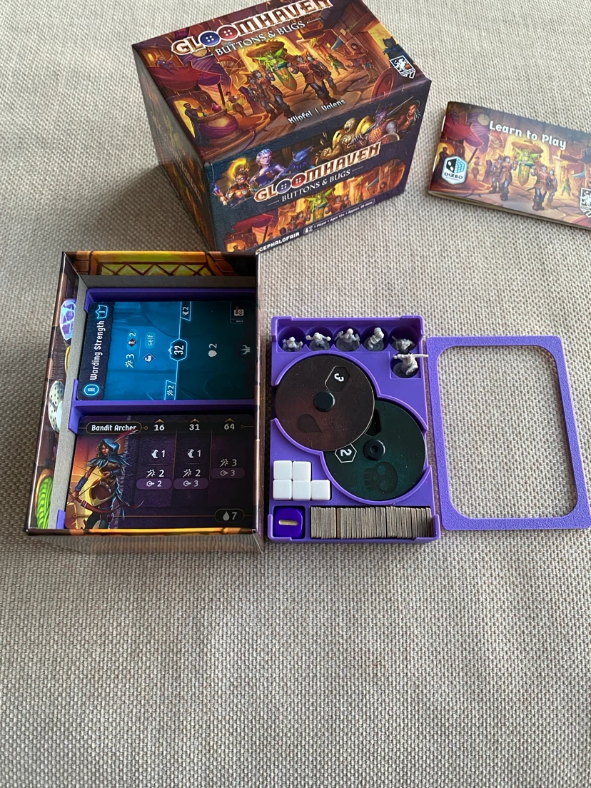 Gloomhaven Button & Bugs Game + Insert - photo 5