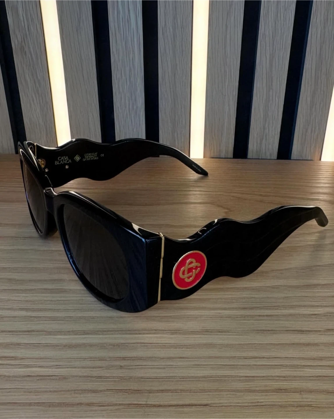 Casa Blanca Black Sunglasses,Brand New No Box