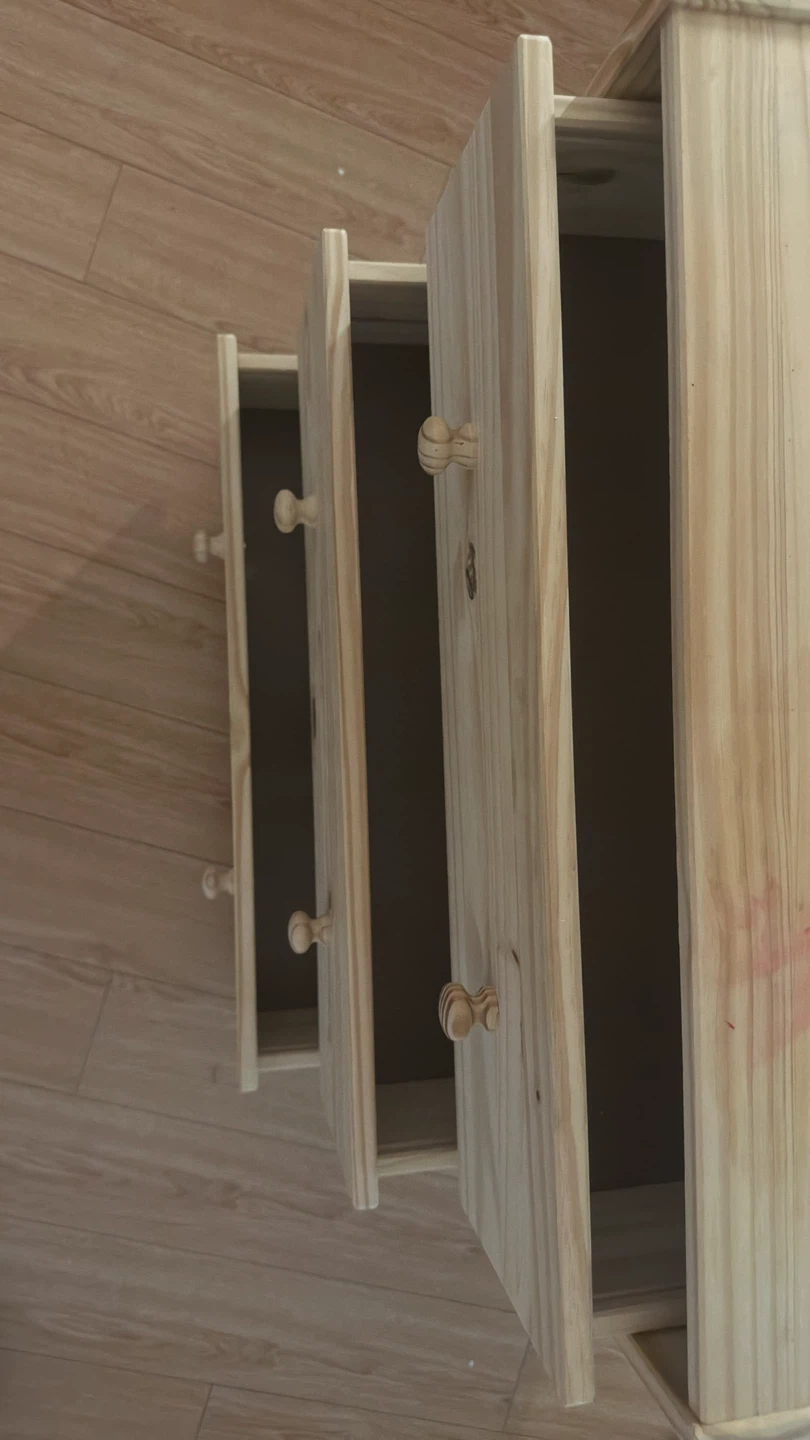 Pine 3-Drawer Dresser - photo 5