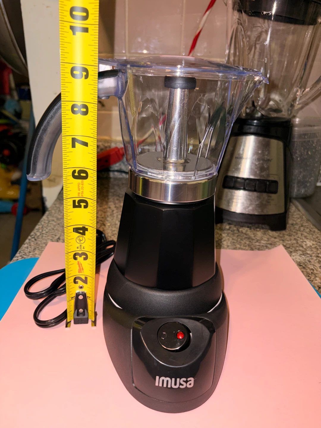 New Imusa electric espresso maker 3-6 servings - photo 4