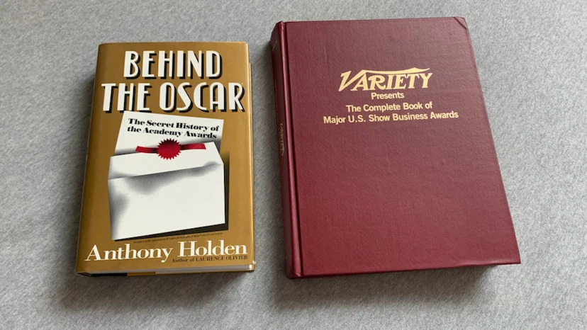 Behind the Oscar & Variety Presents - Lot of 2 Film Books