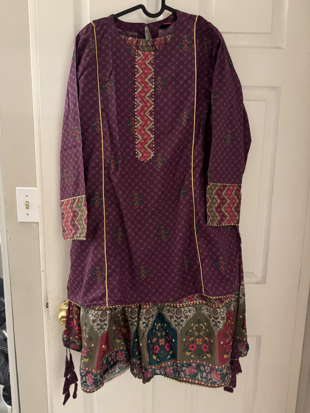 New Women's Kurti and Palazzo Pants Set - photo 2