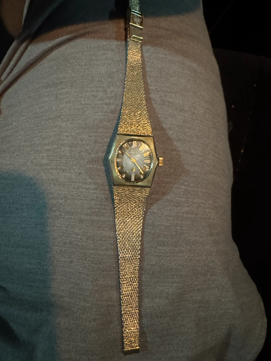 Bulova Accutron 10K Rolled Gold Plate Watch
