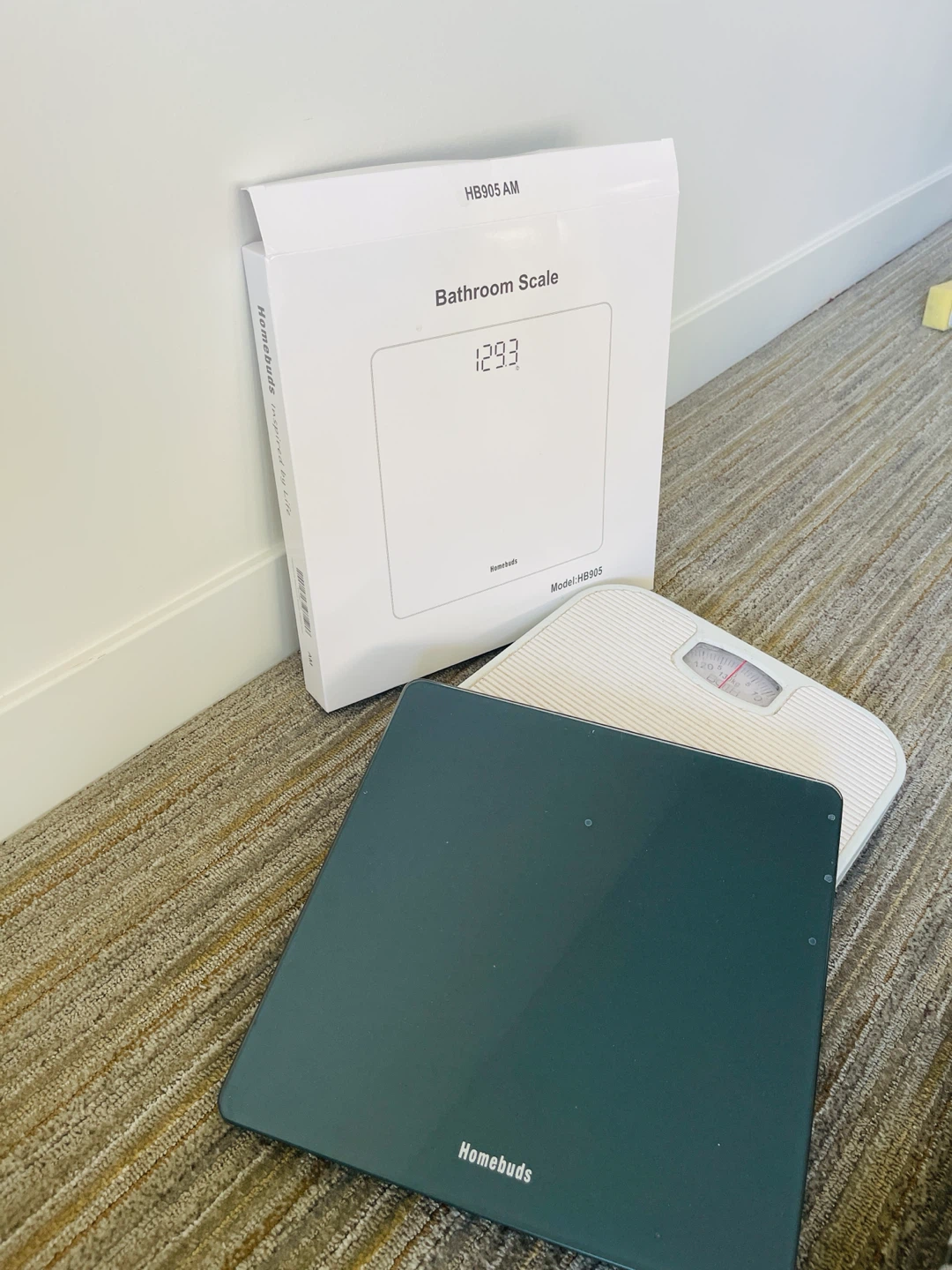 Digital & manual Bathroom Scales (both for $10)
