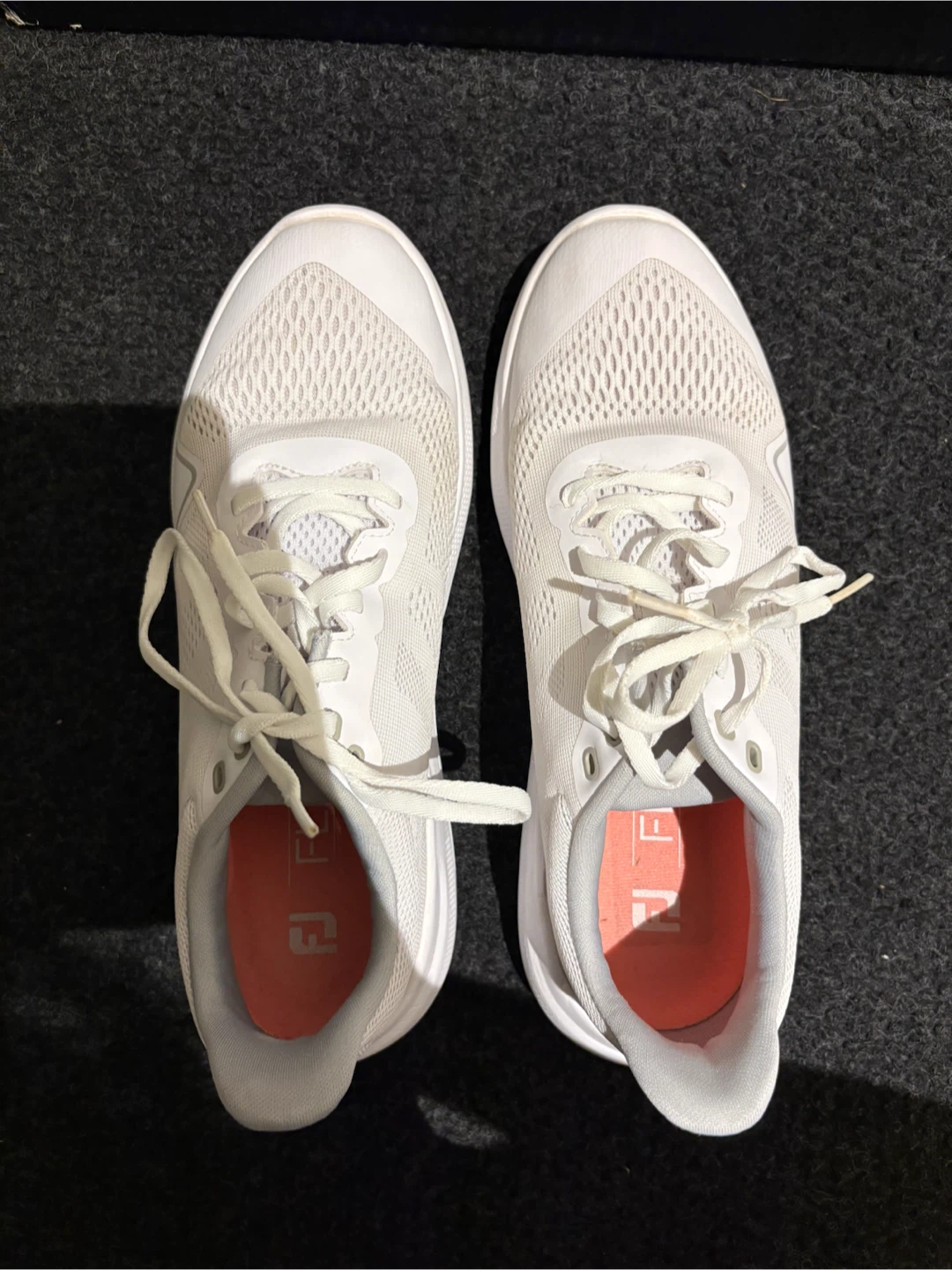 FootJoy Women's Flex Spikeless Golf Shoes White Size 8.5 Medium